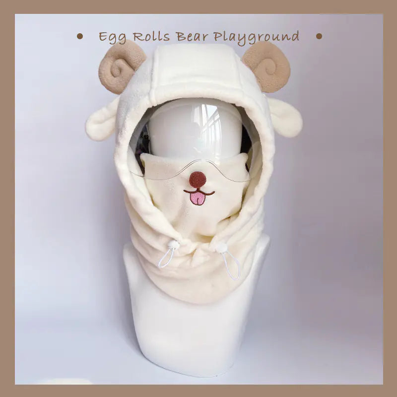 Fashionable Ski Helmet Hat Cover Decoration