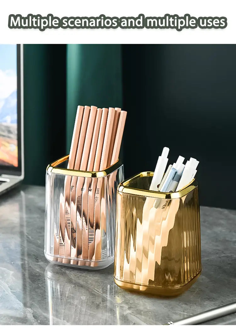 Makeup Brush Holder Organizer for Desk and Bathroom