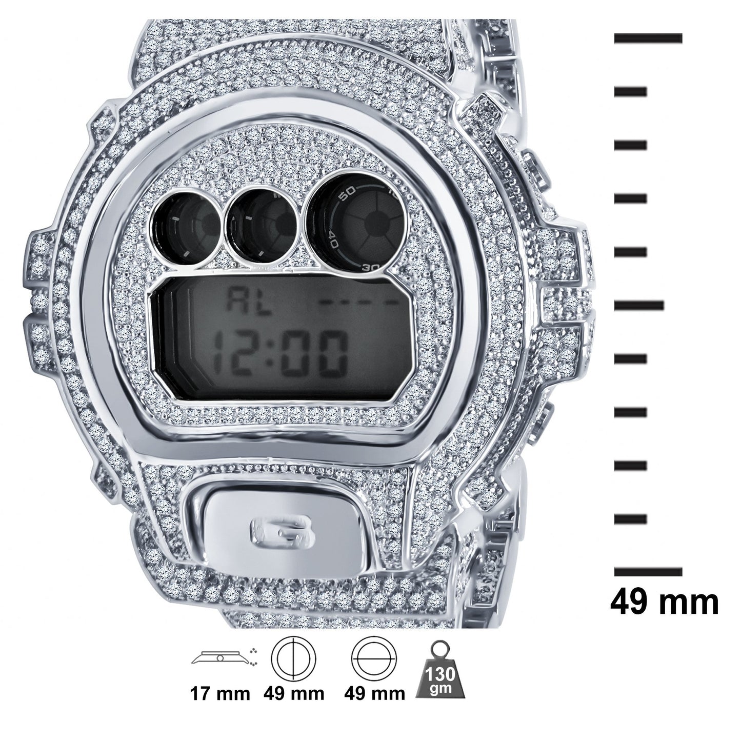 Image of Cz Bezel G Shock Casio 580661 25535027 from Edmene LLC