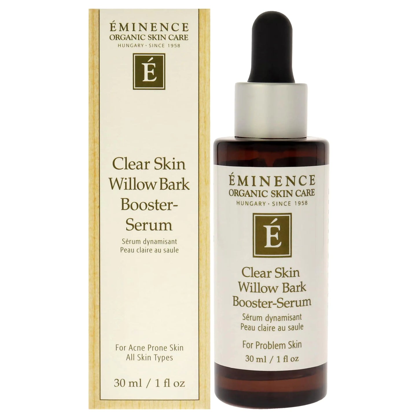 Eminence Organic Skincare Eminence Organic Clear Skin Willow Bark Booster Serum1 Ounce