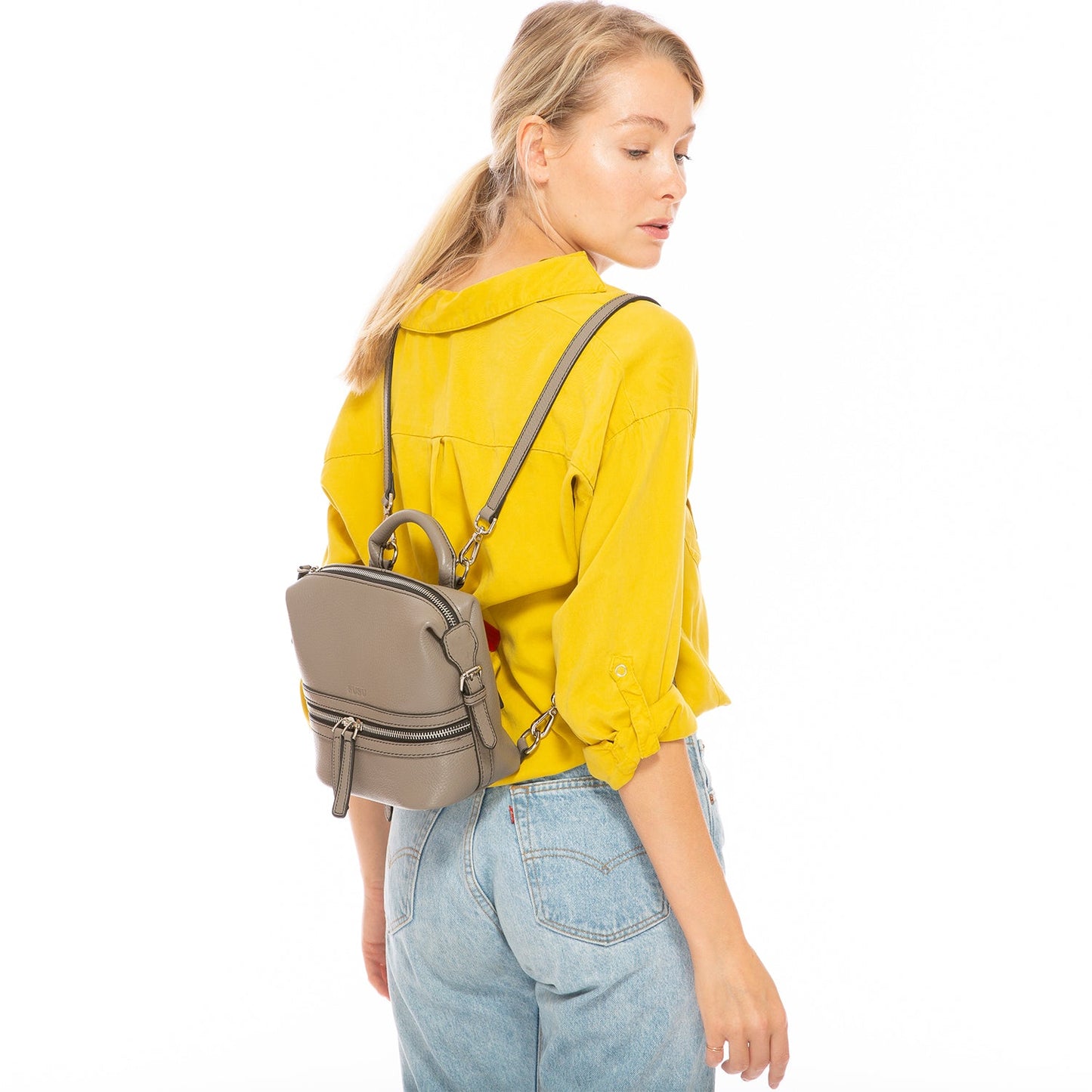 Image of Ashley Womens Leather Backpack Purse 43128981 from Edmene LLC