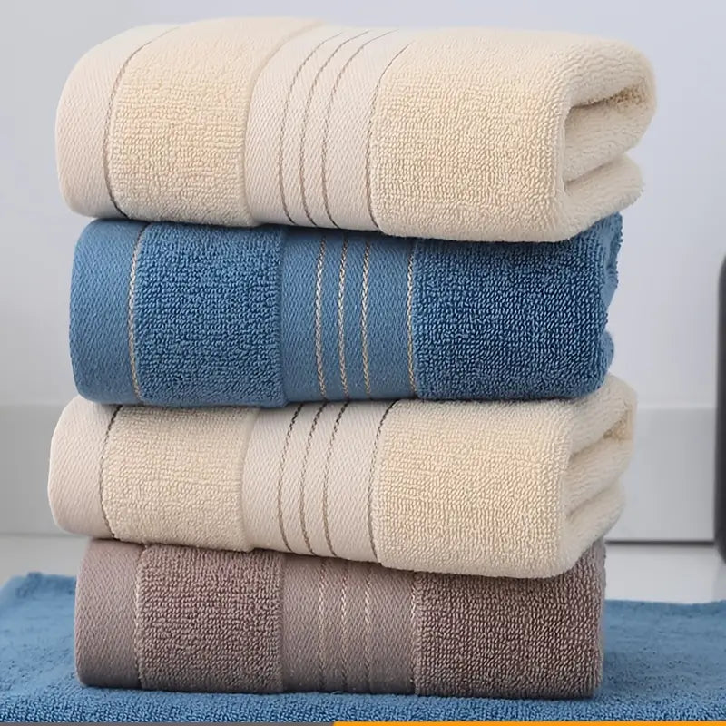 Natural Cotton Hand Towel - Absorbent Bathroom Accessory