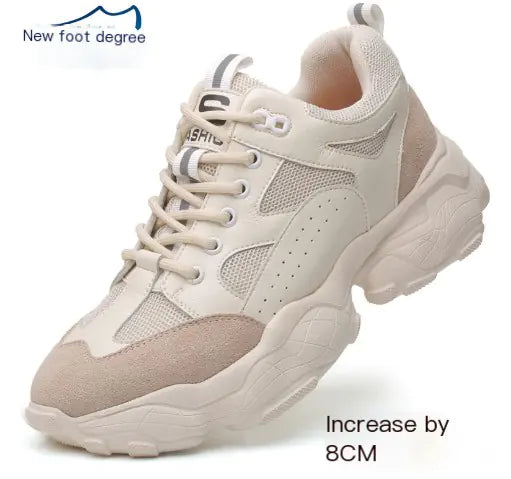Dad Shoes, Mesh Sports Shoes, Height Increasing Sneakers