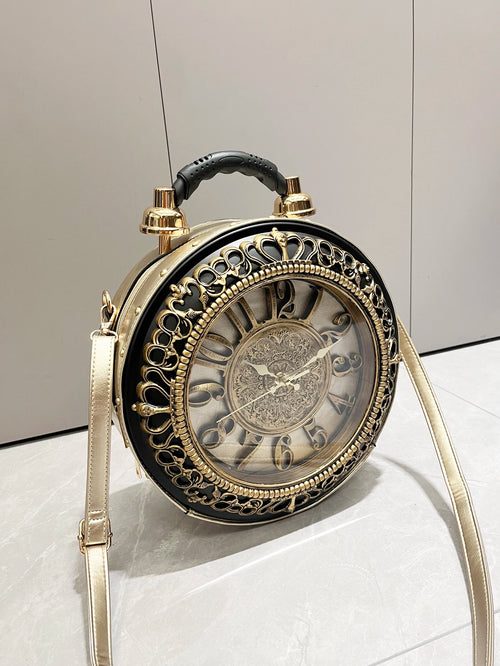 Image of Luxury Designer Purses And Handbags Shoulder Bags Funny Clock Shaped 178953422 from Edmene LLC