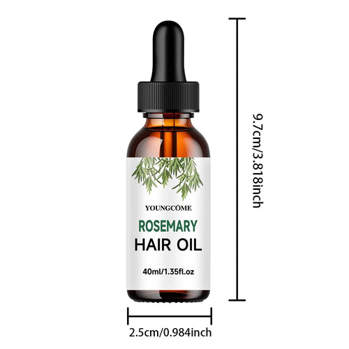 Veganic Rosemary Hair Oil for Hair Growth, Anti Hair Loss, Repair