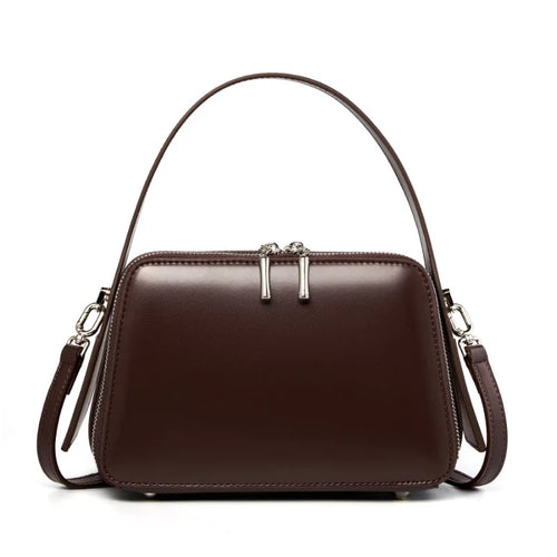 Image of Yanatari Underarm Cowhide Genuine Leather Handbags Women Vintage 964024932 from Edmene LLC