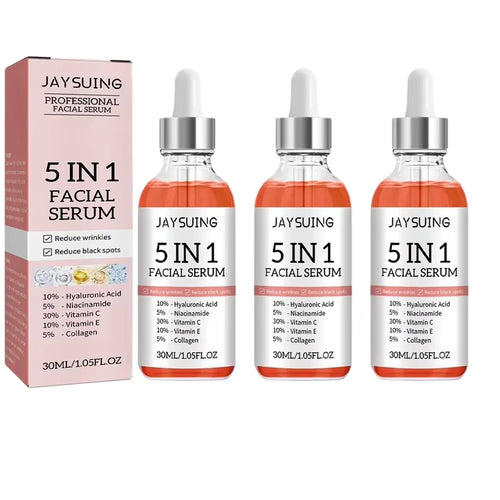 Image of 5 In 1 Face Serum Hydrating Hyaluronic Acid Vitamin C Face Serum 1183224964 from Edmene LLC