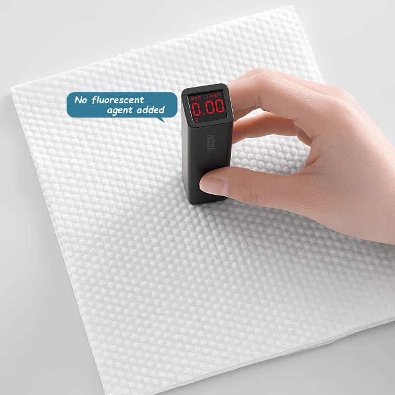 Image of 100Pcs Disposable Thick 100 Cotton Face Towel Make Up Soft Removing 1174336473 from Edmene LLC