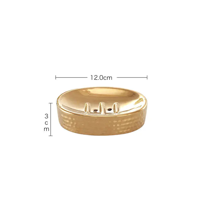 Modern Ceramic 5-Piece Bathroom Accessory Set