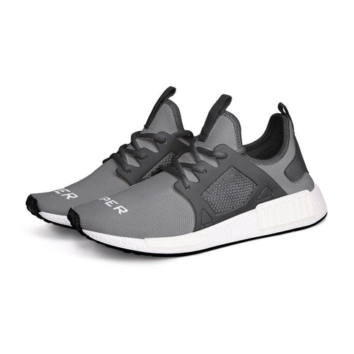 Image of Viper Shoes Style 54Tr Gray Canvas Unisex Lightweight Sneaker 1690123646 from Edmene LLC