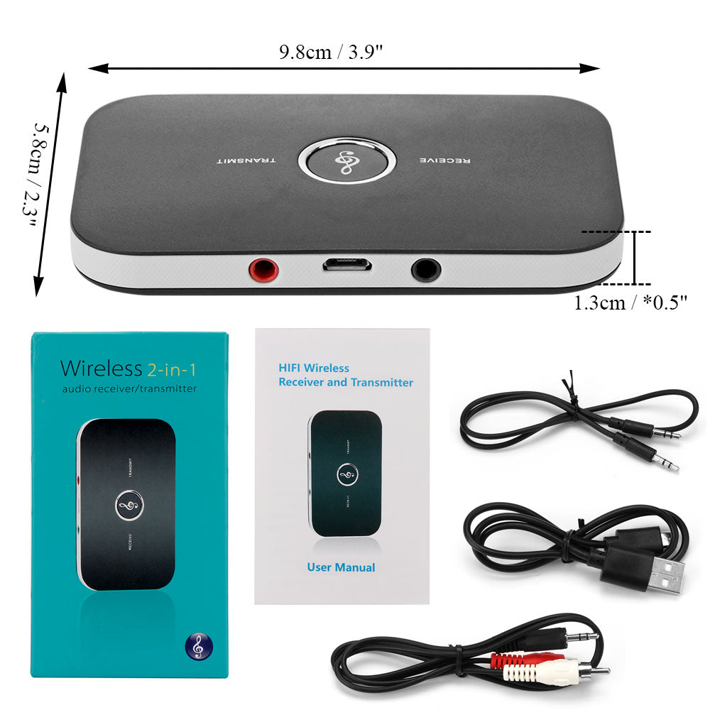 Image of 2 In 1 Bluetooth 4 1 Audio Transmitter Receiver 1618398696 from Edmene LLC