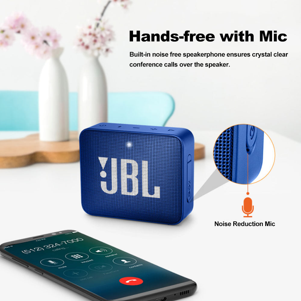 Image of Jbl Go 2 Wireless Bluetooth Speaker Ipx7 Waterproof With Mic 335222975 from Edmene LLC