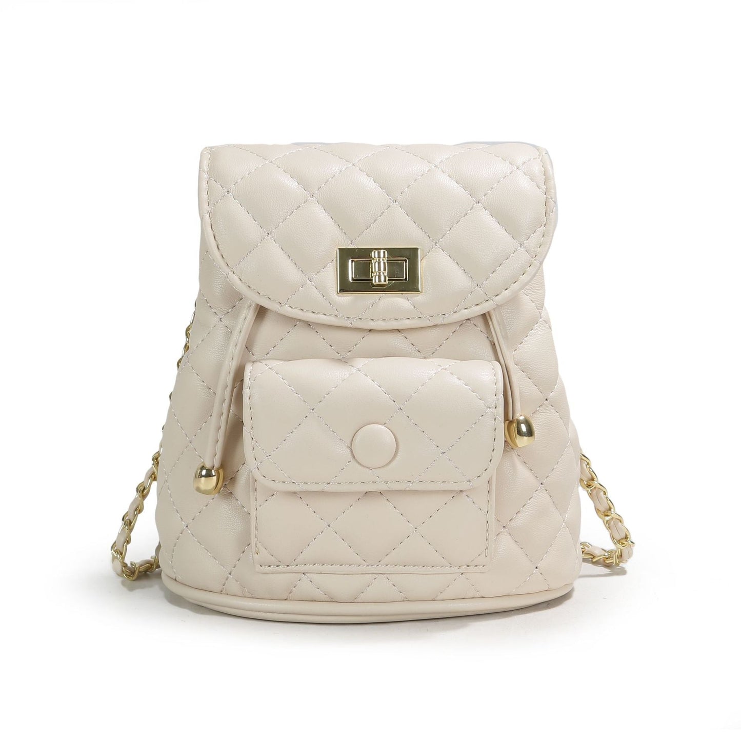 Multi-purpose Small Chain Backpack For Young Ladies