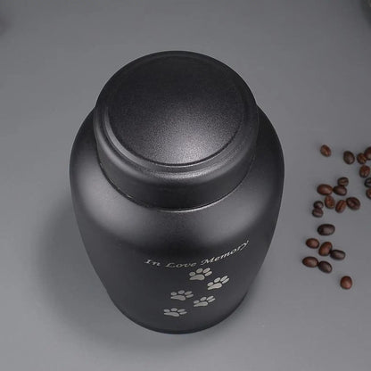 Image of New Multi Colored Stainless Steel Pet Urn Sealed Funeral Memorial Ash Holder For Dog Cat Bird Mouse Cremation Ashes from Edmene LLC