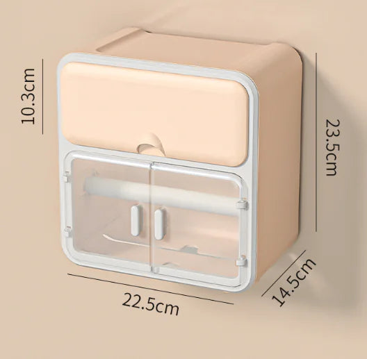 Luxury Wall-Mounted Paper Towel Holder for Bathroom