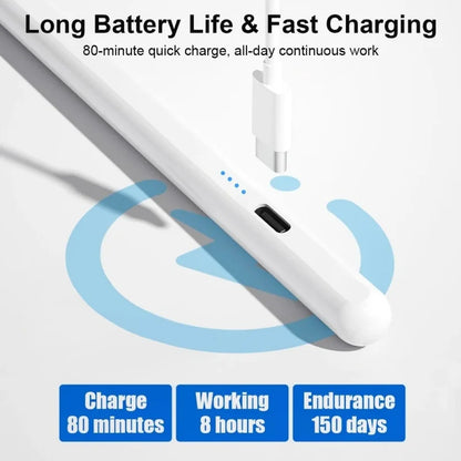 For Apple Pencil 2 1 Palm Rejection Power Display iPad Accessories iPad 2022 2021 2020 2019 2018 Pro 11 12.9 Air Mini Stylus Pen