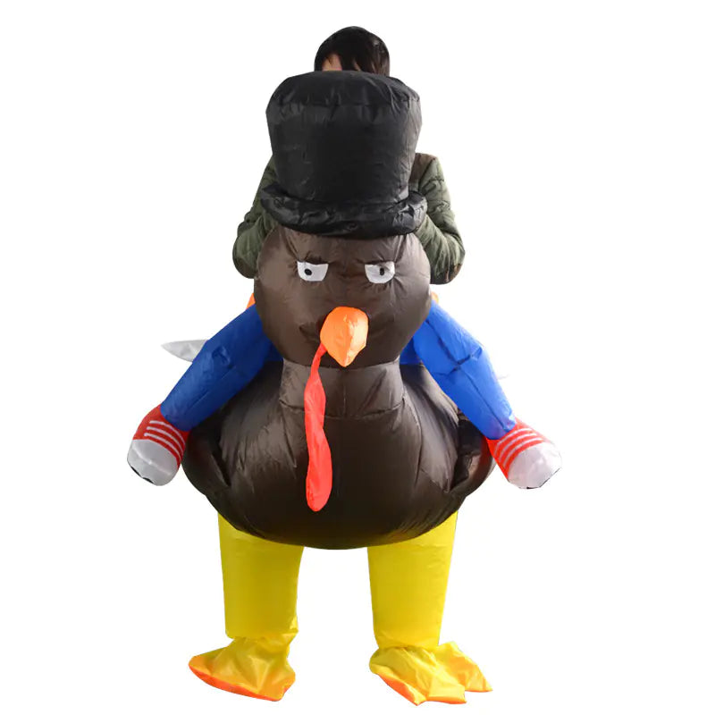 Inflatable Turkey Costume for Christmas and Thanksgiving