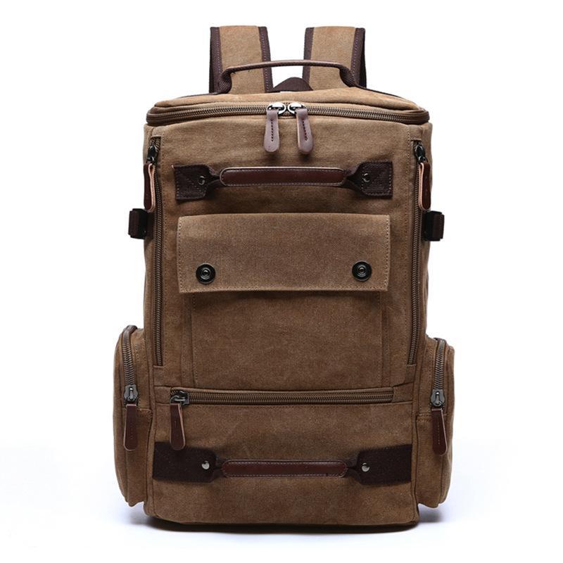 Image of Canvas Shoulder Casual Backpack 1114305639 from Edmene LLC