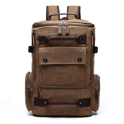 Image of Canvas Shoulder Casual Backpack 1114305639 from Edmene LLC