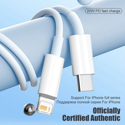 Image of Pd 30W Usb Type C Cable For Apple Iphone 16 15 13 12 11 14 Pro Max Plus Iphone Charger Cable Fast Charging Usb Cable Accessories from Edmene LLC