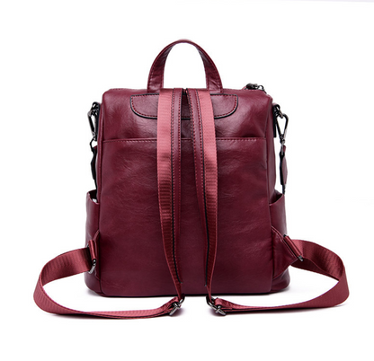 Image of Womens High Quality Leather Backpack 1607423931 from Edmene LLC