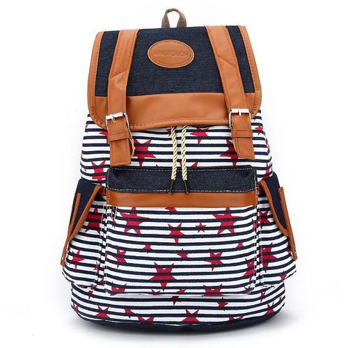 Image of Womens Fashion Schoolbag Travel Laptop Backpack 630581610 from Edmene LLC