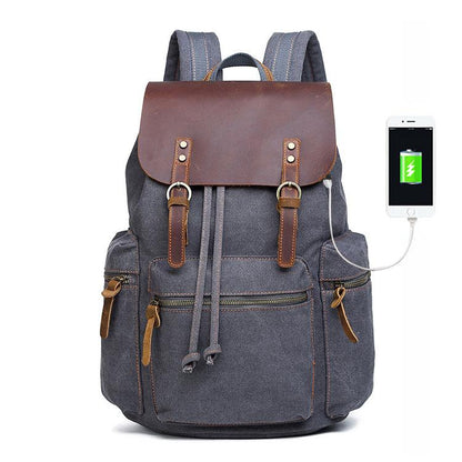 Image of Mens And Womens High Quality Canvas Backpack 456788645 from Edmene LLC