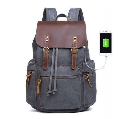 Image of Mens And Womens High Quality Canvas Backpack 456788645 from Edmene LLC