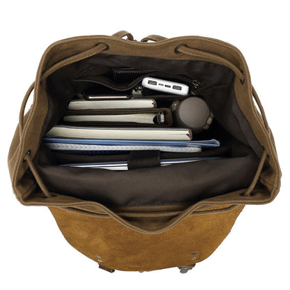 Fashion Outdoor Travel Portable Casual Canvas Backpack