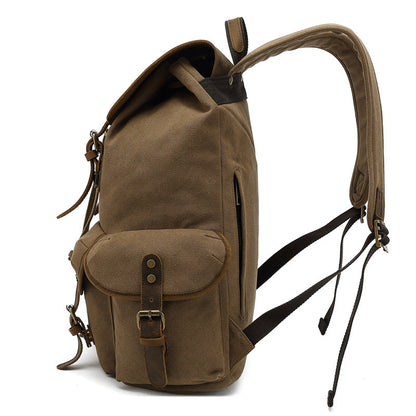 Fashion Outdoor Travel Portable Casual Canvas Backpack