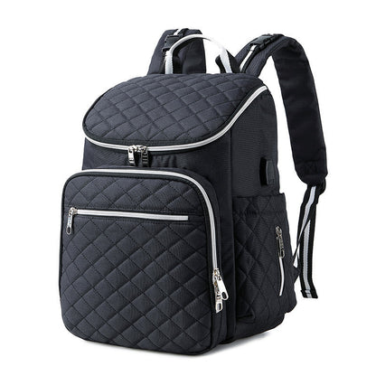 ALLFASHION™ – Quilted Daily Mommy Backpack
