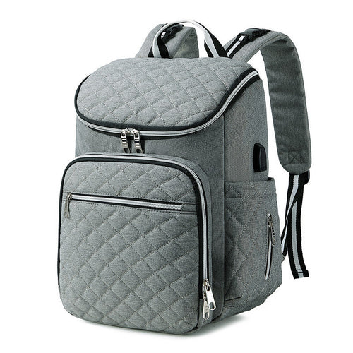 ALLFASHION™ – Quilted Daily Mommy Backpack
