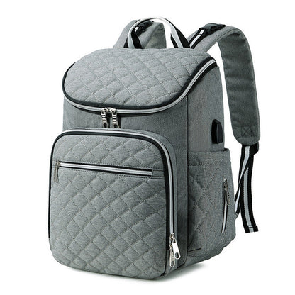 ALLFASHION™ – Quilted Daily Mommy Backpack