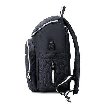 ALLFASHION™ – Quilted Daily Mommy Backpack