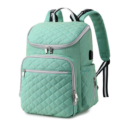 ALLFASHION™ – Quilted Daily Mommy Backpack