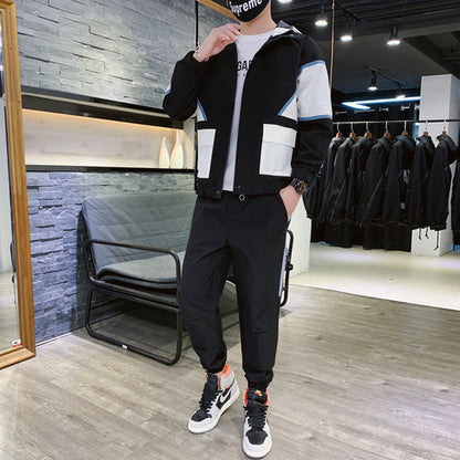 SeoulEase™ – Korean Men's Two-Piece Tracksuit