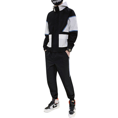 SeoulEase™ – Korean Men's Two-Piece Tracksuit