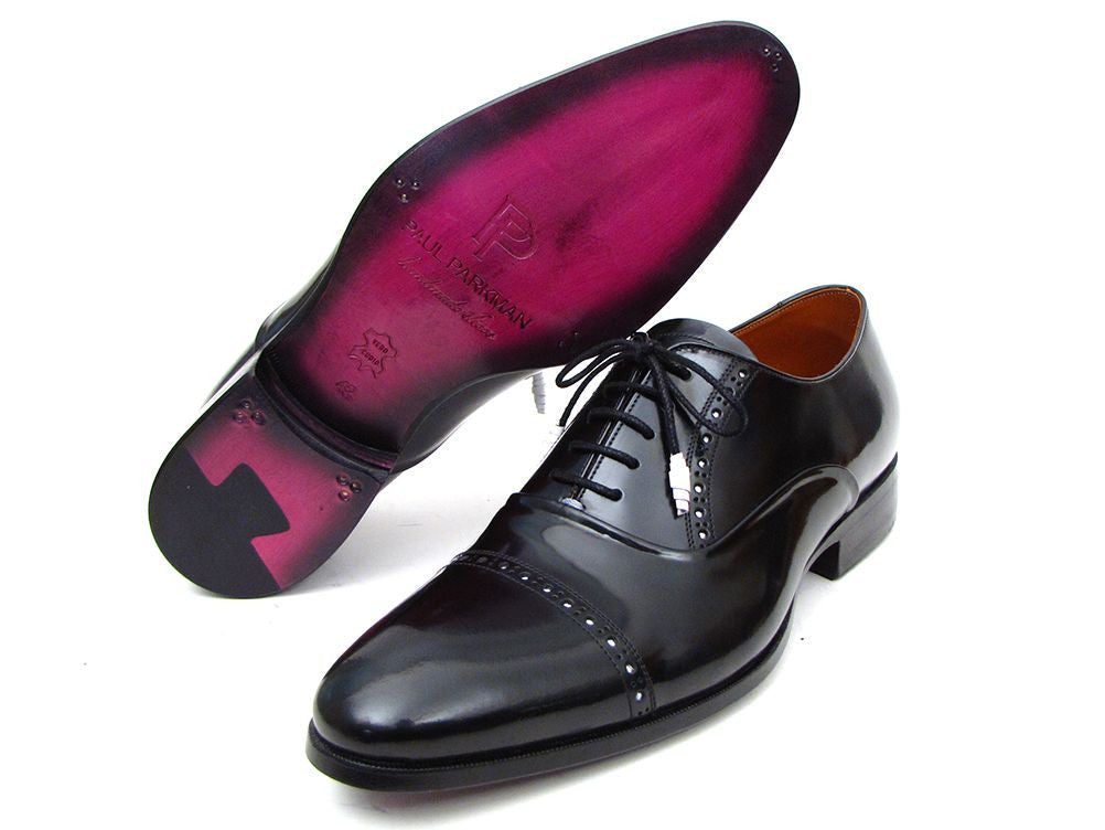 Image of Paul Parkman Mens Captoe Oxfords Black Dress Shoes Id 78Rg61 234397135 from Edmene LLC