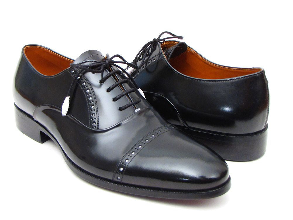 Image of Paul Parkman Mens Captoe Oxfords Black Dress Shoes Id 78Rg61 234397135 from Edmene LLC