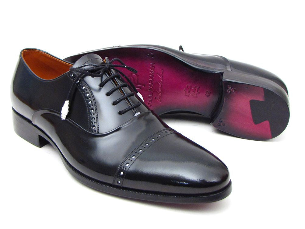 Image of Paul Parkman Mens Captoe Oxfords Black Dress Shoes Id 78Rg61 234397135 from Edmene LLC
