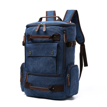 Image of Canvas Shoulder Casual Backpack 1114305639 from Edmene LLC