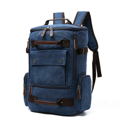 Image of Canvas Shoulder Casual Backpack 1114305639 from Edmene LLC