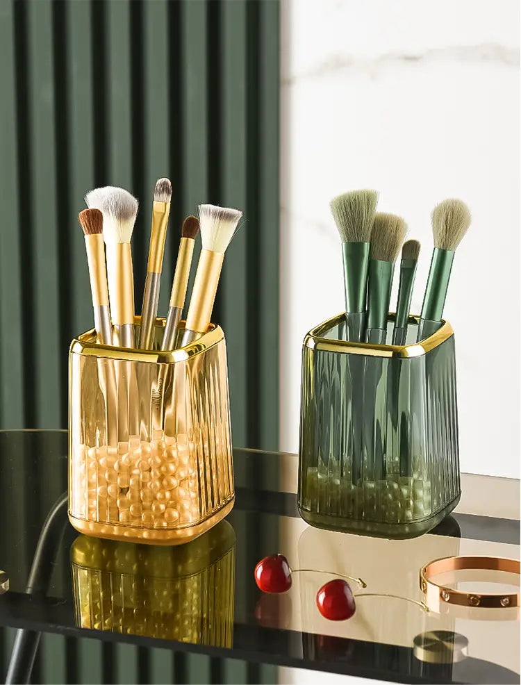 Makeup Brush Holder Organizer for Desk and Bathroom