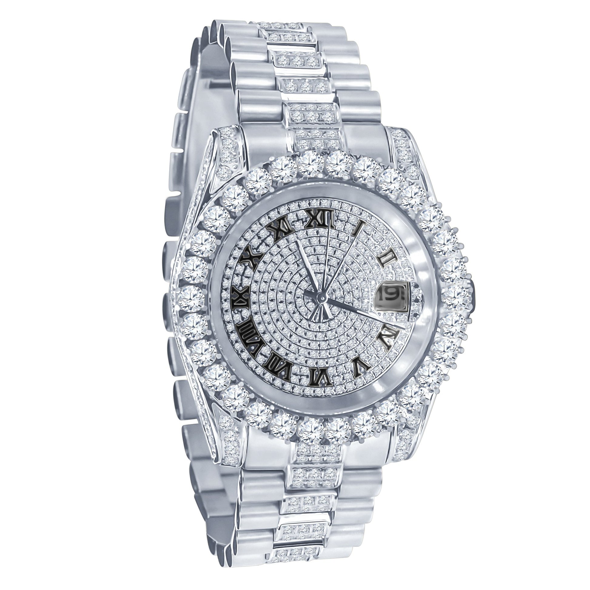Image of Forte Steel CZ Watch | 530301 from Edmene LLC