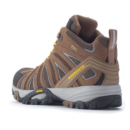 Image of Brown 6 Inch Waterproof Outdoor Hiking Boots With Vibram® Outsole Ot21062 165784100 from Edmene LLC