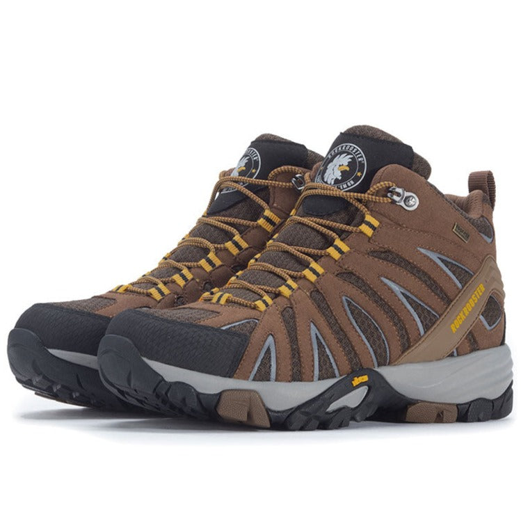 Image of Brown 6 Inch Waterproof Outdoor Hiking Boots With Vibram® Outsole Ot21062 165784100 from Edmene LLC