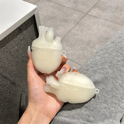 Earphones Case 3D Body Heart Style Case For Airpods 3,Soft Protective