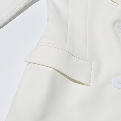 Image of Fashion Slim Fit Patchwork Suit Jacket For Women 1096684688 from Edmene LLC