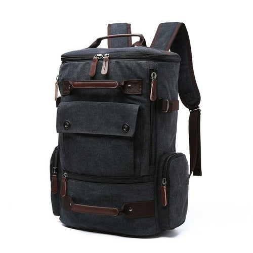 Image of Canvas Shoulder Casual Backpack 1114305639 from Edmene LLC