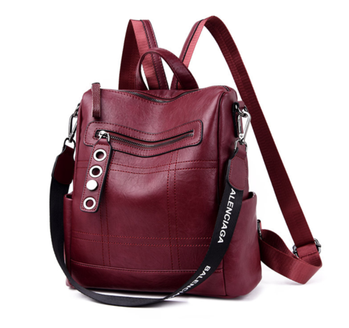 Image of Womens High Quality Leather Backpack 1607423931 from Edmene LLC